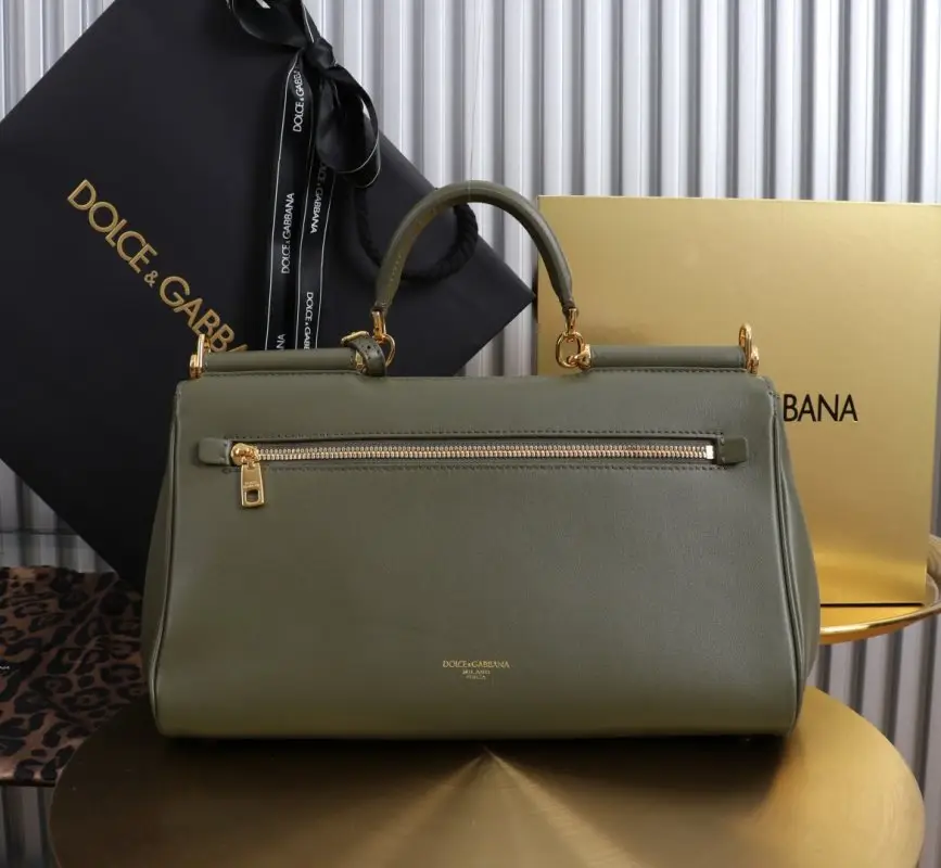 Dolce & Gabbana Шкіряна сумка My Sicilly 30 см — Фото 3