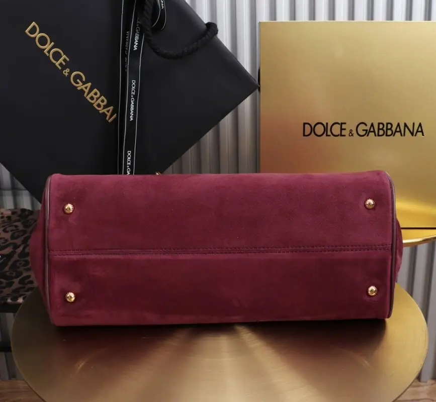 Dolce & Gabbana Шкіряна сумка My Sicilly 30 см — Фото 4