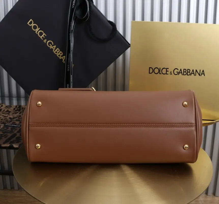 Dolce & Gabbana Шкіряна сумка My Sicilly 30 см — Фото 4