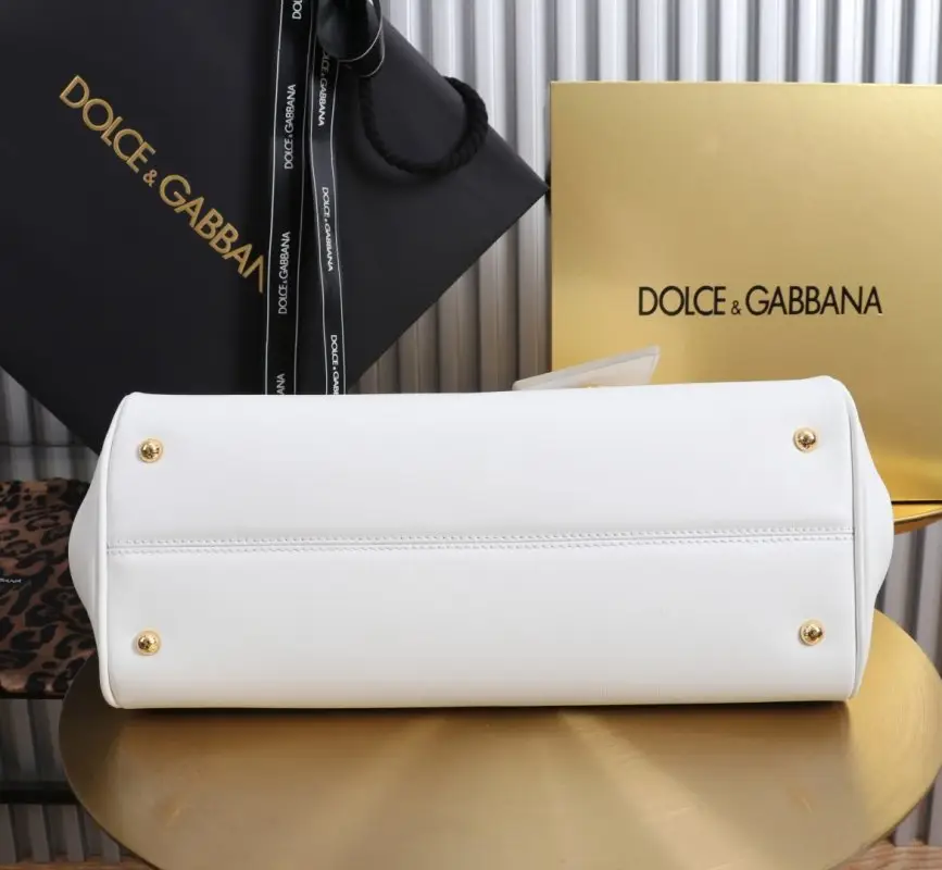 Dolce & Gabbana Кожаная сумка My Sicilly 30 см — Фото 4