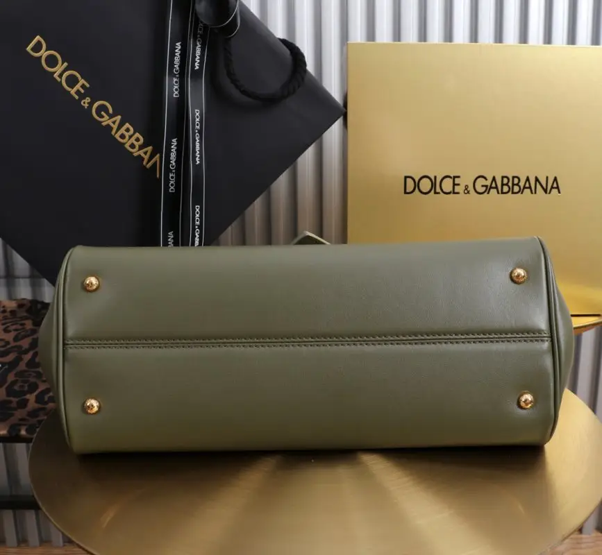 Dolce & Gabbana Шкіряна сумка My Sicilly 30 см — Фото 4