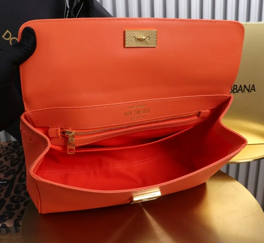 Dolce & Gabbana Шкіряна сумка My Sicilly 30 см — Фото 5