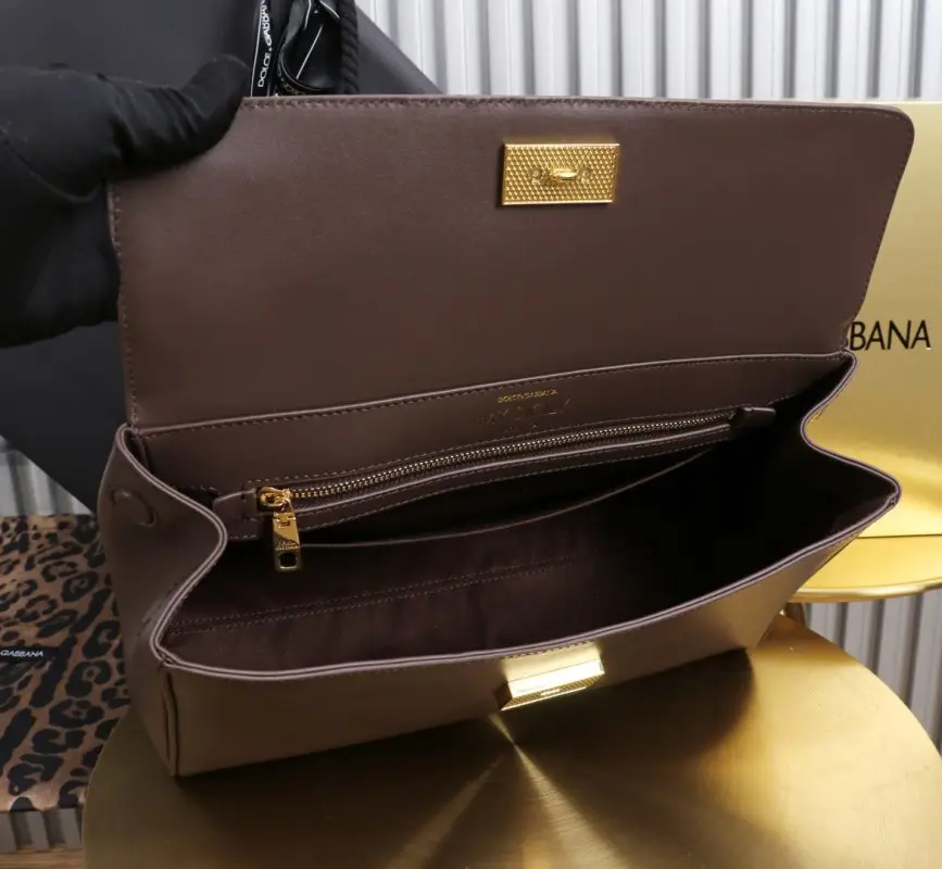 Dolce & Gabbana Кожаная сумка My Sicilly 30 см — Фото 5