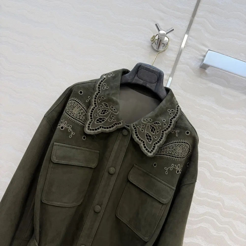 Ermanno Scervino Jacket leather women's — Photo 2