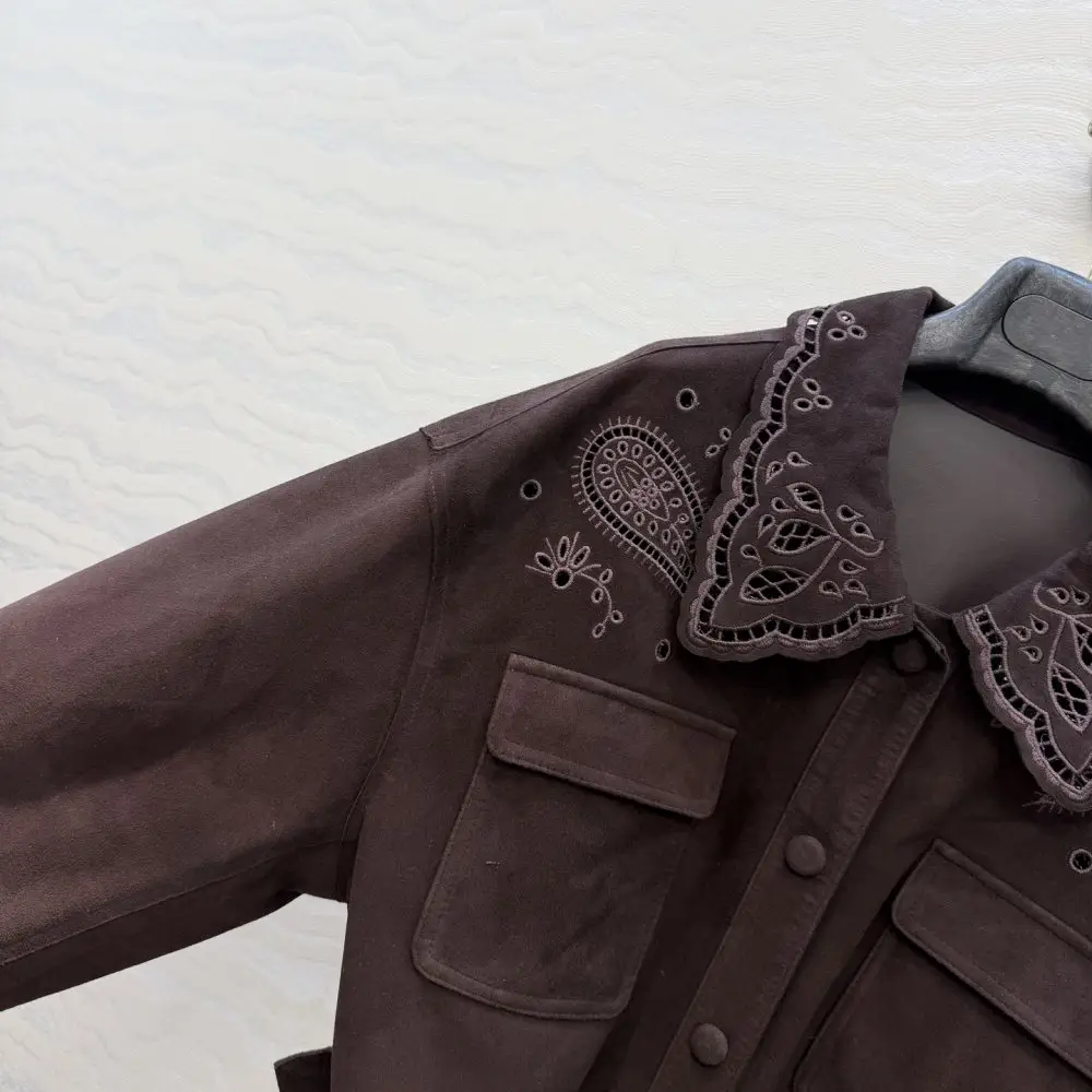 Ermanno Scervino Jacket leather women's — Photo 4