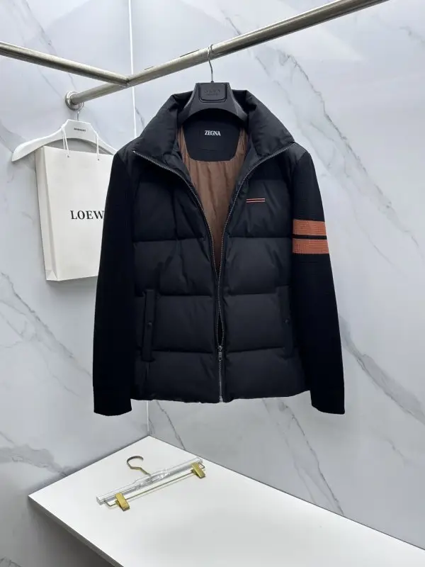 ZEGNA Jacket woolen on feathers — Photo 2