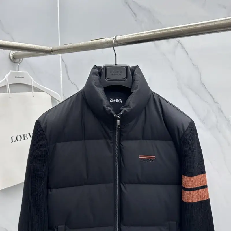 ZEGNA Jacket woolen on feathers — Photo 3