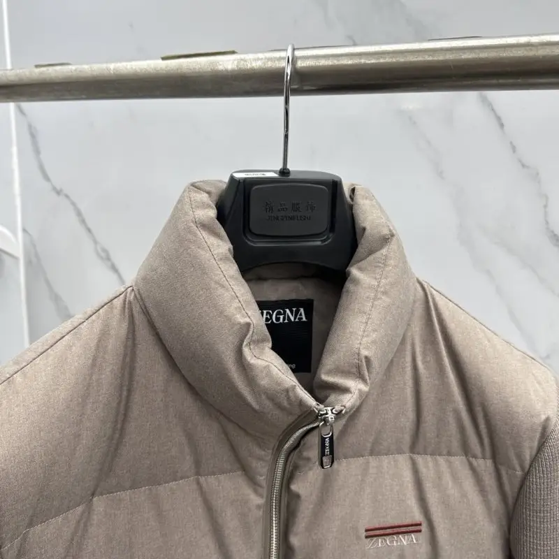 ZEGNA Куртка вовняна на пуху — Фото 4