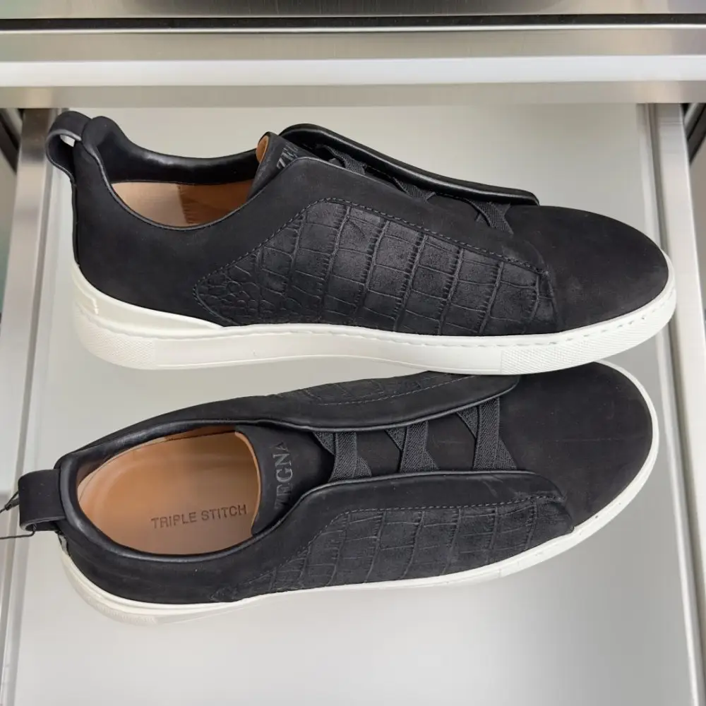 ZEGNA Кеды мужские — Фото 5