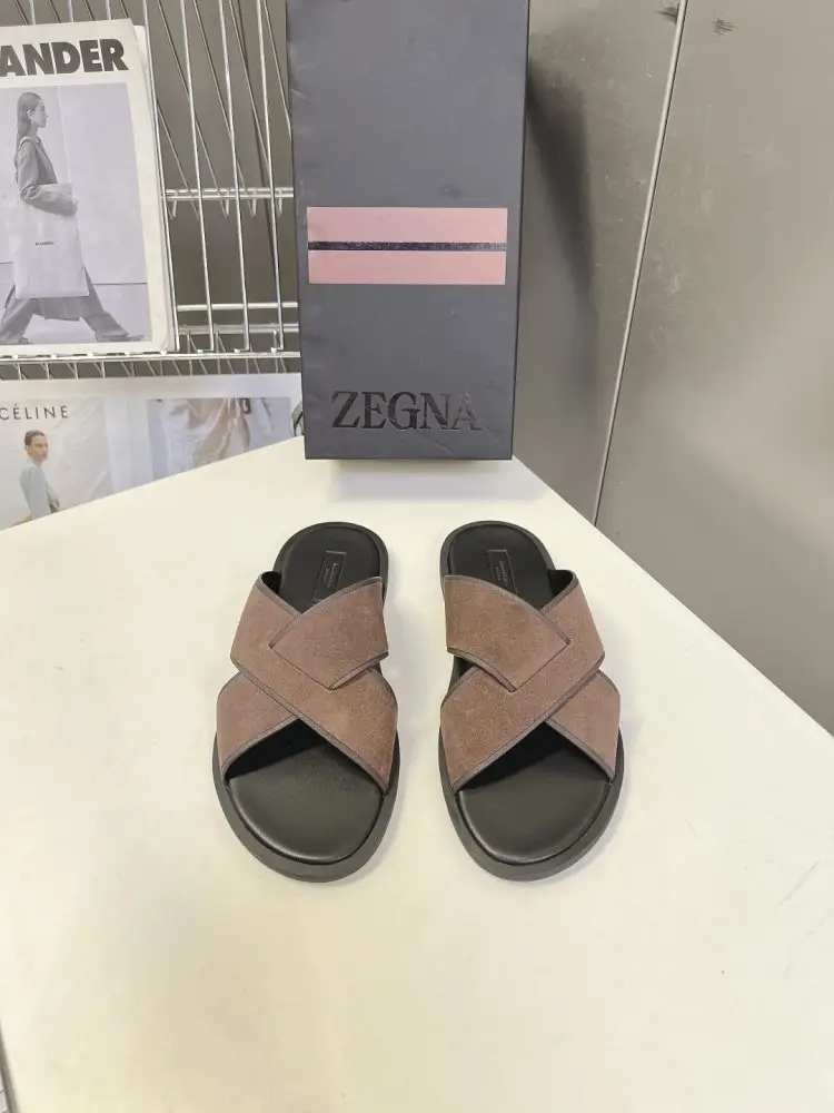 ZEGNA — Шльопанці чоловічі
