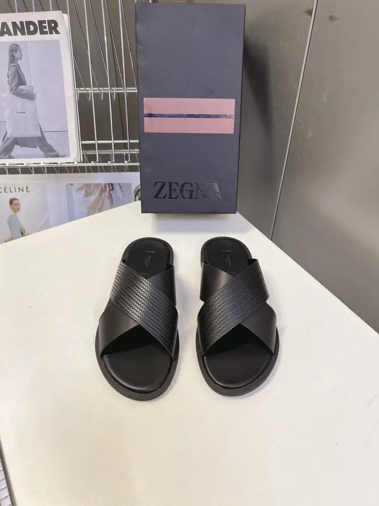 ZEGNA — Шльопанці чоловічі