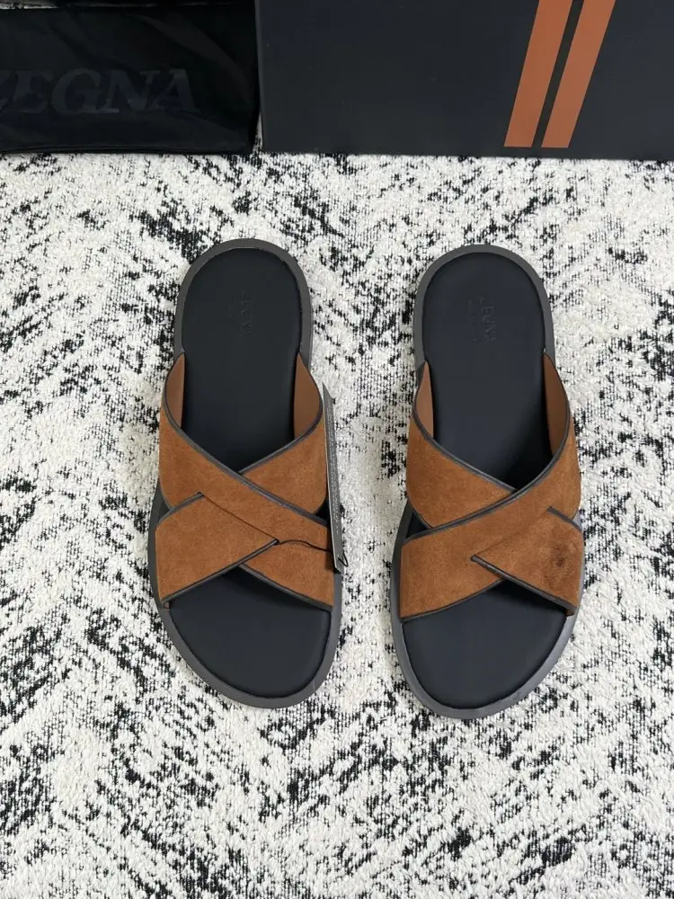 ZEGNA Шлепанцы мужские — Фото 3