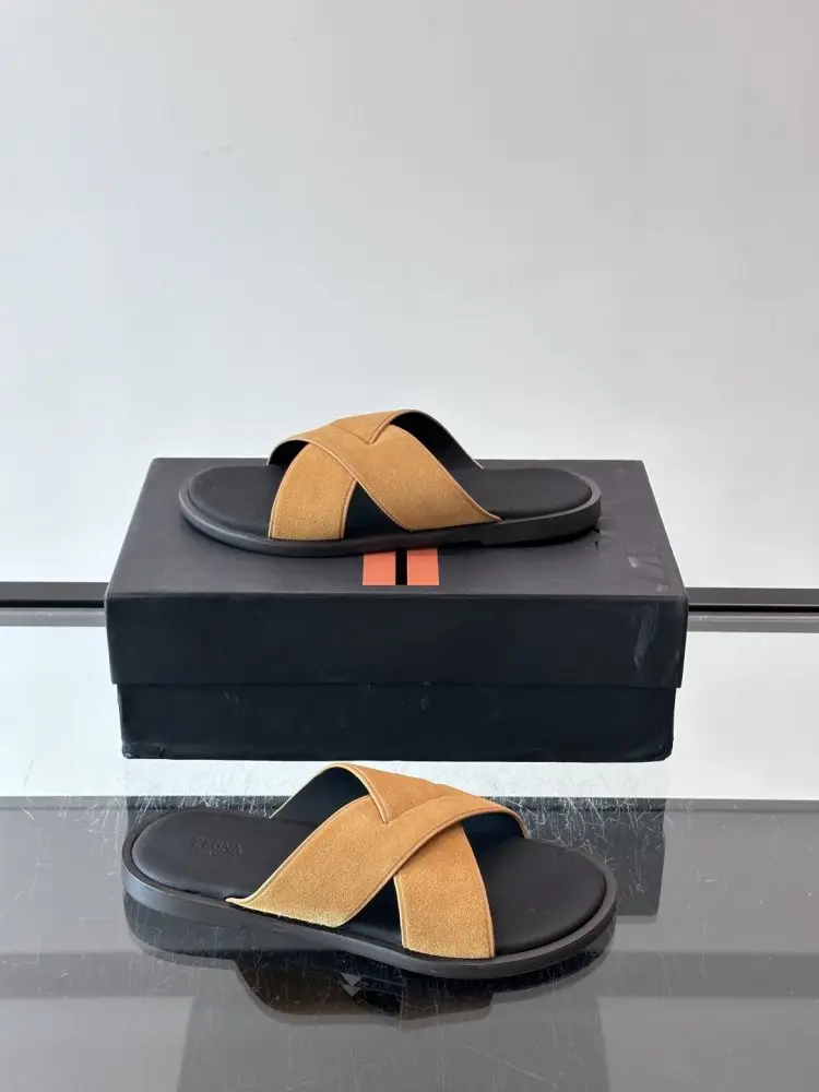 ZEGNA Шлепанцы мужские — Фото 4