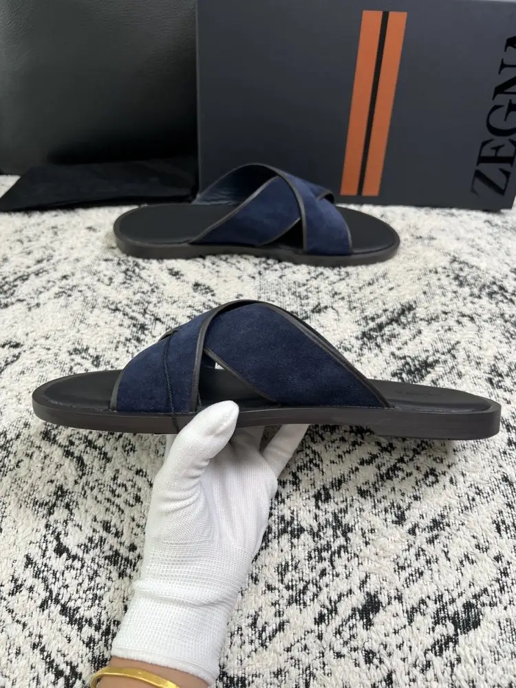 ZEGNA Шлепанцы мужские — Фото 5