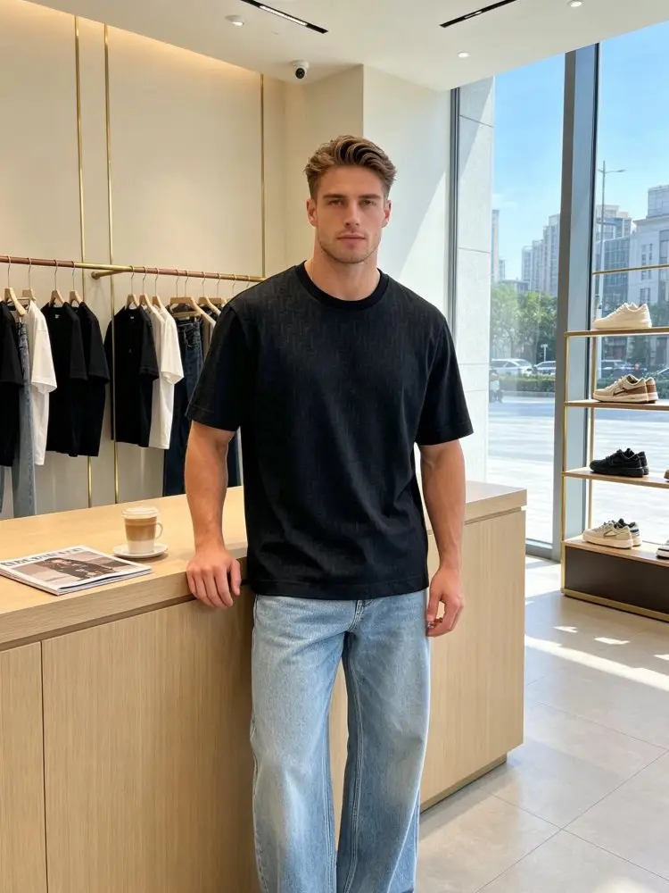Fendi Футболка мужская — Фото 3