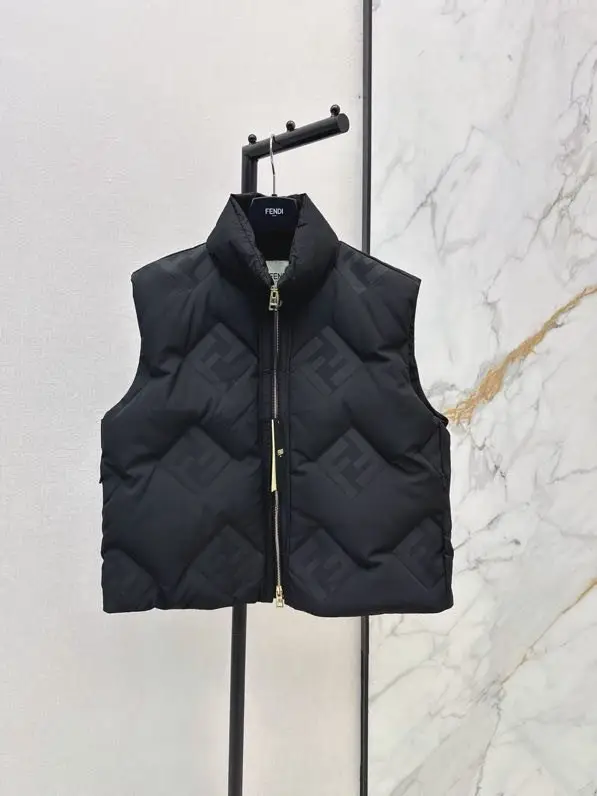 Fendi — Vest on feathers women's