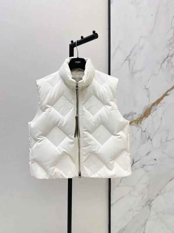 Fendi — Vest on feathers women's