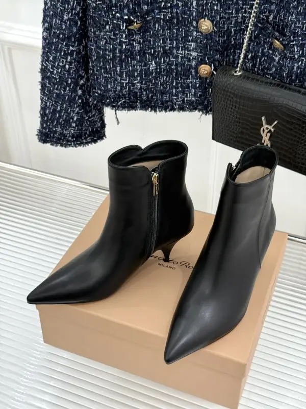 Gianvito Rossi Ботильоны с острым носком и боковой молнией — Фото 2