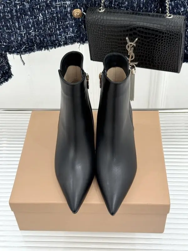 Gianvito Rossi Ботильоны с острым носком и боковой молнией — Фото 4