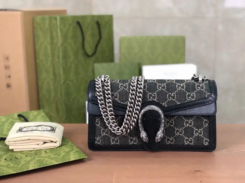 Gucci — Сумка Dionysus GG Denim 25 см
