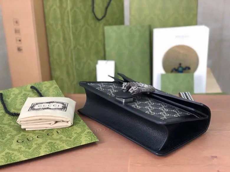 Gucci Сумка Dionysus GG Denim 25 см — Фото 3