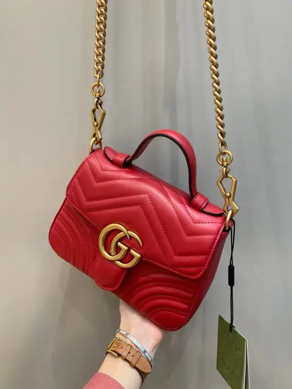 Gucci Сумка GG Marmont mini 21 см — Фото 5