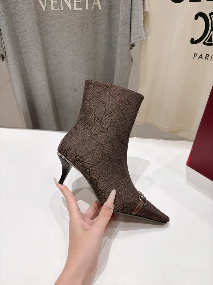 Gucci Ankle boots Bombshell from sharp the toe and high heel — Photo 5