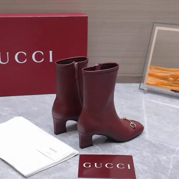 Gucci Ботильоны на каблуке — Фото 3