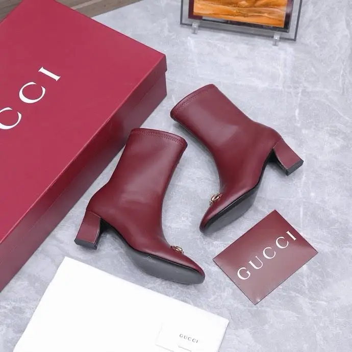 Gucci Ботильоны на каблуке — Фото 5