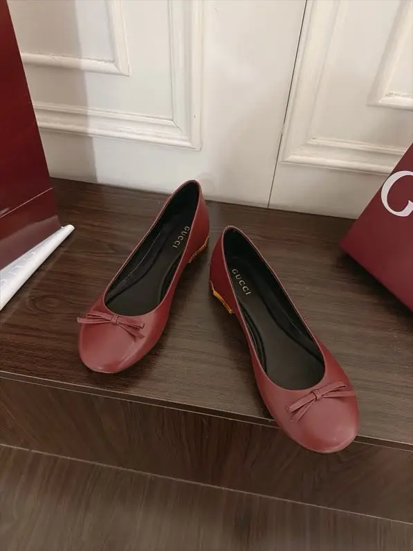 Gucci Ballet shoes Gucci Primavera of kind cow skin — Photo 2