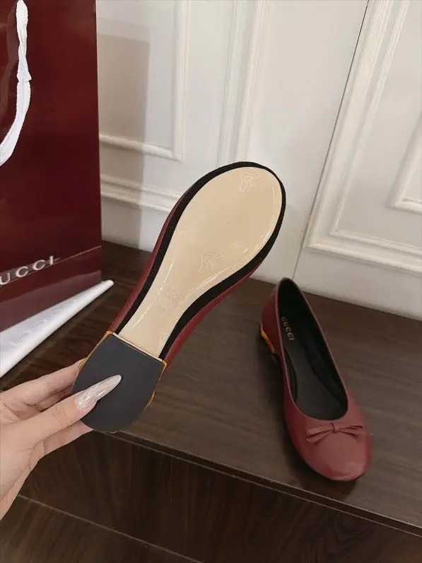 Gucci Ballet shoes Gucci Primavera of kind cow skin — Photo 3