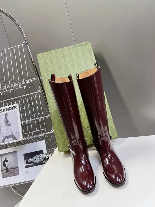 Gucci Boots leather women's — Photo 2