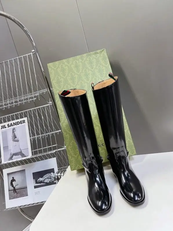 Gucci Boots leather women's — Photo 3