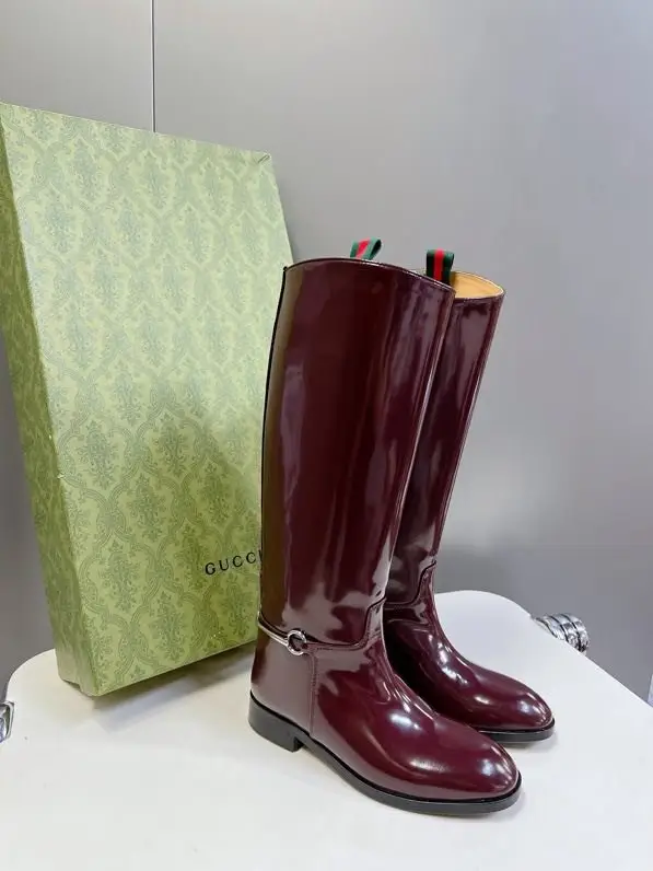 Gucci Boots leather women's — Photo 3
