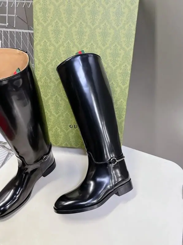 Gucci Boots leather women's — Photo 5