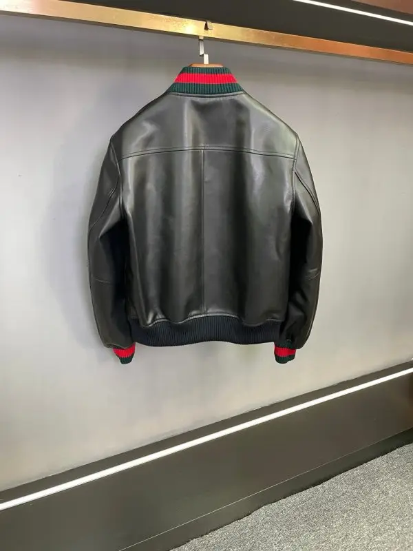 Gucci Jacket-bomber leather men's — Photo 2