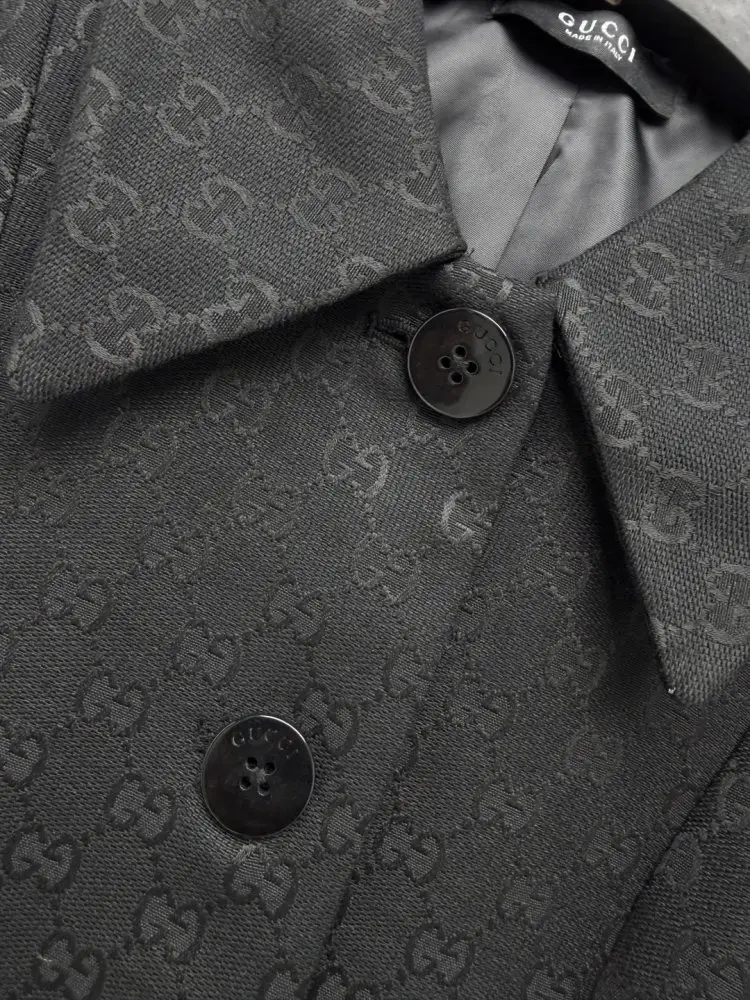 Gucci Однобортное пальто середньої довжини — Фото 3