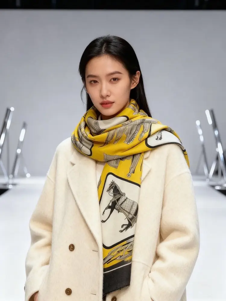 Gucci Шарф з кашеміру — Фото 2