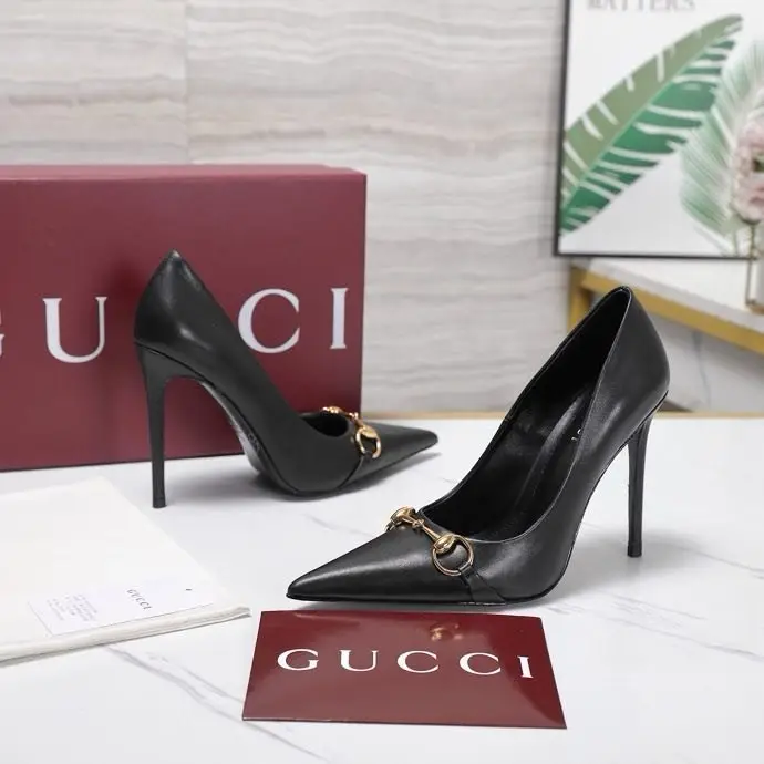 Gucci Туфли лодочки Bombshell на высоком каблуке — Фото 2