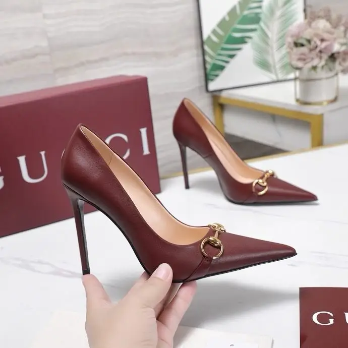 Gucci Туфли лодочки Bombshell на высоком каблуке — Фото 2
