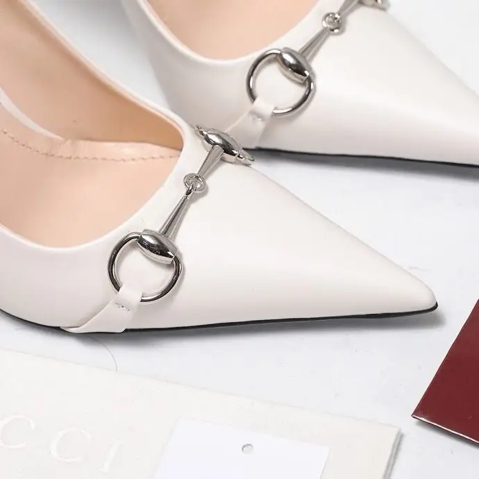 Gucci Туфли лодочки Bombshell на высоком каблуке — Фото 2