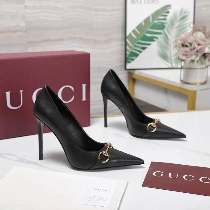 Gucci Туфли лодочки Bombshell на высоком каблуке — Фото 3