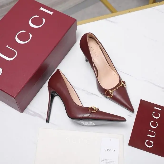 Gucci Туфли лодочки Bombshell на высоком каблуке — Фото 3
