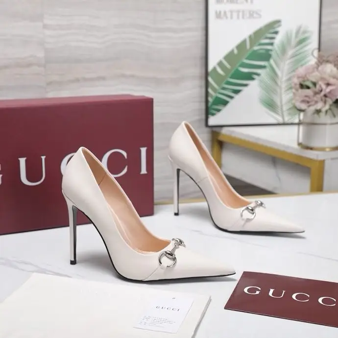 Gucci Туфли лодочки Bombshell на высоком каблуке — Фото 3