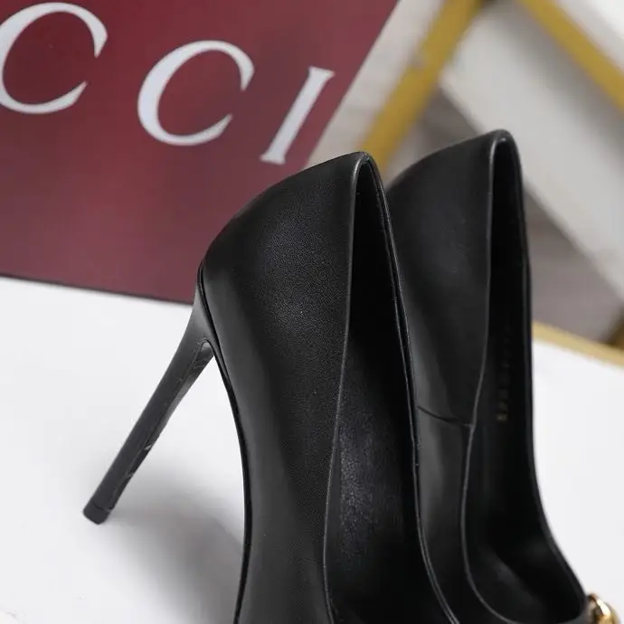 Gucci Туфли лодочки Bombshell на высоком каблуке — Фото 4