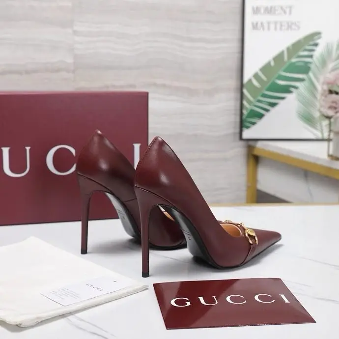 Gucci Туфли лодочки Bombshell на высоком каблуке — Фото 5