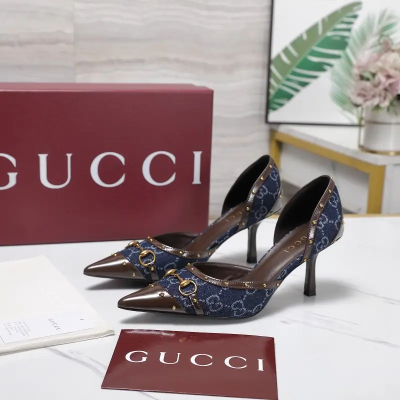 Туфлі Gucci Savoy на високому підборах
