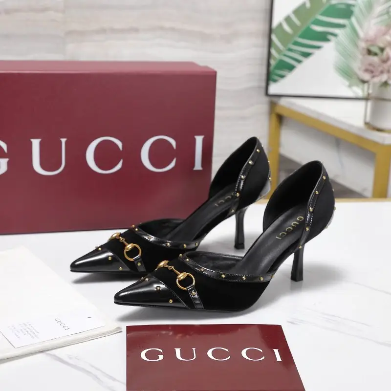 Туфлі Gucci Savoy на високому підборах