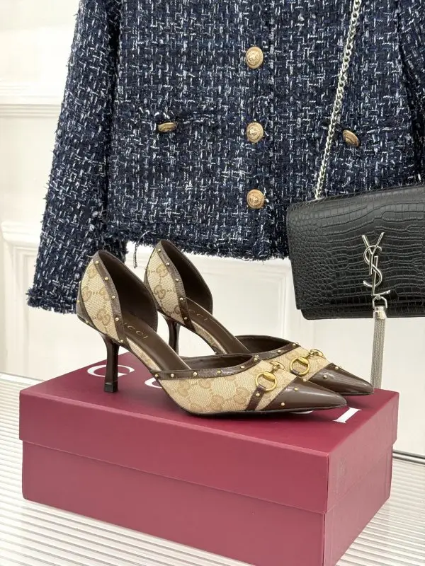 Gucci — Туфлі Gucci Savoy на високому підборах