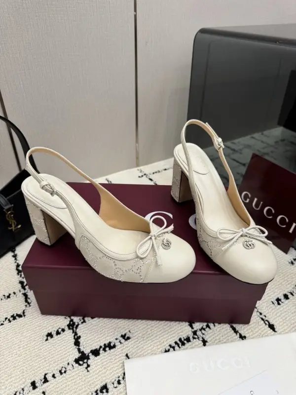 Gucci — Туфли Horsebit на каблуке